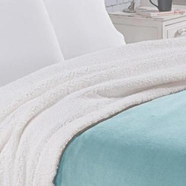 Imagem de Manta Sherpa Queen Andreza ul Claro - Andreza Enxovais