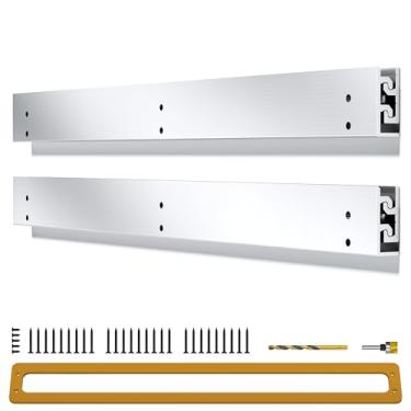 Imagem de Crafterspirit Suporte De Prateleira Flutuante De 2 Peças, Resistente, Suportes De Prateleira Decorativos, Ferragens De Prateleira Flutuante Invisíveis, Suportes De Lareira Ocultos(22" - 2 Peças)