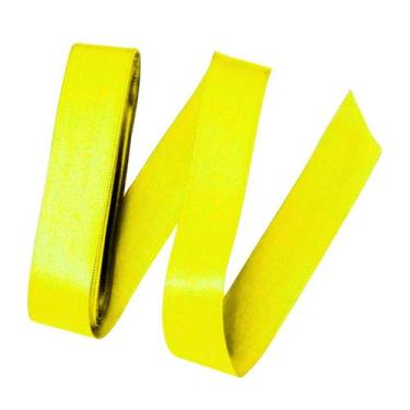 Imagem de Fita de Cetim Tons Variados Unidade - 22mm x 10m - Gitex, Amarelo
