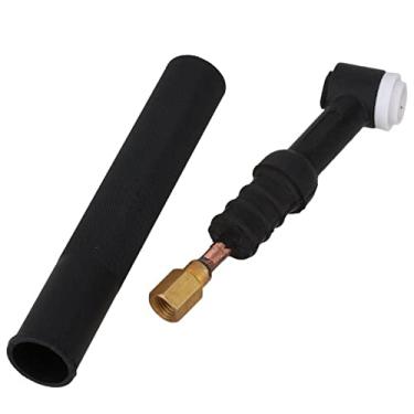 Imagem de Tocha de soldagem WP-9 SR-9F Series Tig Tocha de soldagem válvula corpo da cabeça do bocal 125A DC cabeça da tocha resfriada a ar