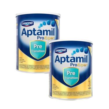 Imagem de Fórmula Infantil Aptamil Pre Transition 400g - Kit 2 latas