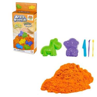 Imagem de Areia Divertida de Modelar Pocket Cinética Moldes de Bichos - Comercia