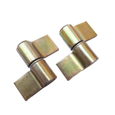 Imagem de Kit 2 Dobradiça Pino Gonzo Com Aba De Soldar Portão 3/4 X 1 - Vonder