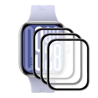 Imagem de 3 películas para Redmi Watch 5 Global - silicone maleável - Genérica