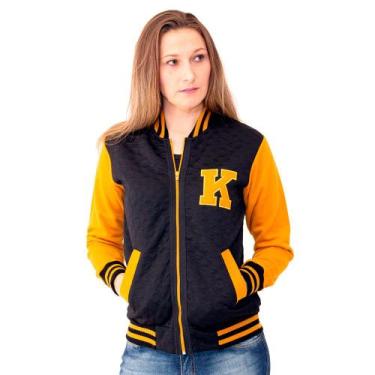 Imagem de Jaqueta Feminina College Matelassê com Zíper 766 - Konciny confecções,