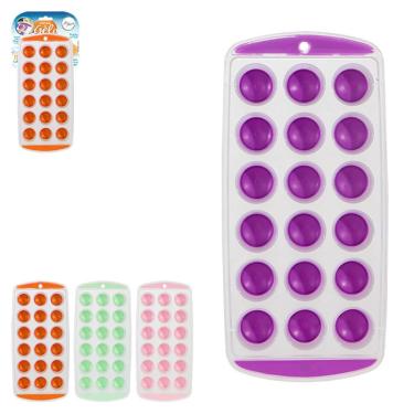 Imagem de Forma De Gelo Base De Silicone 18 Cubos - IZ1982