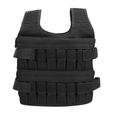 Imagem de Colete de Saco de Areia Em Execução de 35 Kg, Colete de Treinamento de Malha Ponderado Com 32 Pequenos Sacos para Aterrissagem de Treinamento de Força e Perda de Peso