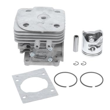 Imagem de Kit de montagem de pistão de cilindro Desempenho estável durável de alta qualidade Fácil de instalar para 543 cortador de escova Ferro de alumínio 40,5 mm 615g