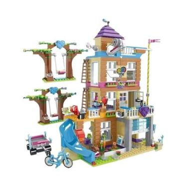 Imagem de Conjunto De Blocos De Construção DIY Para Meninas Com Figuras Presente