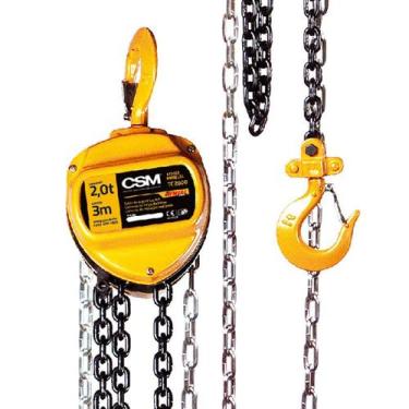 Imagem de TALHA MANUAL DE CORRENTE 2 TON 3m ELEV - CSM