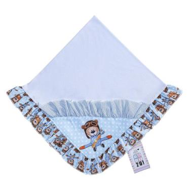 Imagem de Cobertor Suedine Mantinha Para Bebe Baby2u - Miguel Baby, Pilot