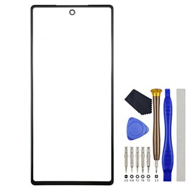 Imagem de Substituição de vidro de tela externa de 6,4 polegadas para Google Pixel 6 GB7N6 G9S9B16 Preto
