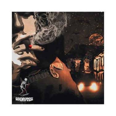 Imagem de Lil-Peep Crybaby Live Forever Hip Hop Álbum De Música Pôster Em Tela A