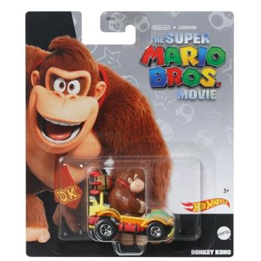 Imagem de Hot Wheels The Super Mario Bros. Movie Donkey Kong Kart, 1:64 Scale