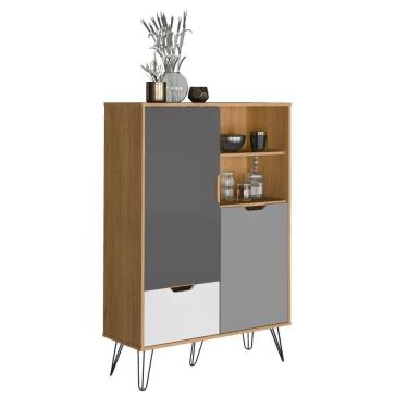 Imagem de Bar Artely Estocolmo Carvalho/grafite Carvalho/grafite