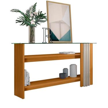 Imagem de Aparador Decorativo Para Sala De Estar Frizz Cinamomo