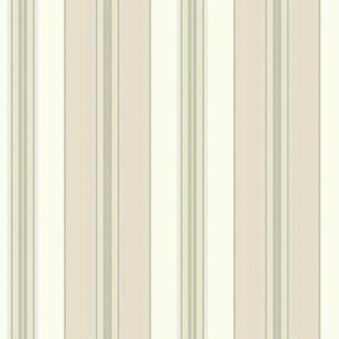 Imagem de Papel De Parede Waverly Stripes Lovers Lane Bege-cinza Wa7783 Rolo 10m X 0,52m