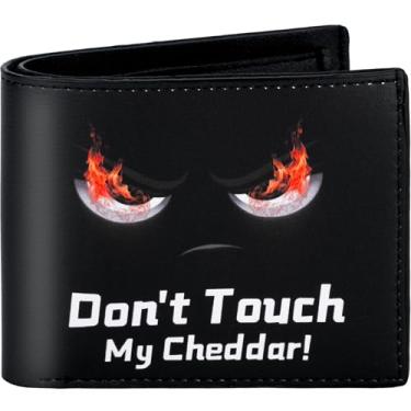 Imagem de Carteira infantil para meninos adolescentes, para meninos de 6 a 7 a 8 a 9 a 10 a 11 a 12 a 13 a 14 anos, carteira engraçada de couro dobrável com bloqueio de RFID com bolso para moedas, janela para