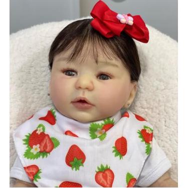 Imagem de Bebe Reborn Princesa Banho Silicone Mama E Faz Xixi - Ana Dolls