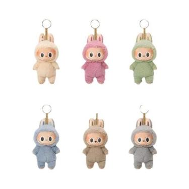 Imagem de Boneco De Pelúcia Labubu Monstro Fofo Em Algodão PP, Figura De Desenho