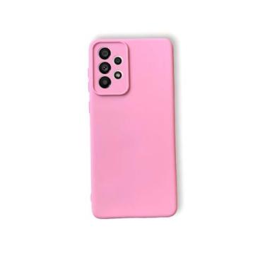 Imagem de Capa Case Aveludada Samsung A01 ao a14, A01, ROSA BEBE