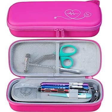 Imagem de ButterFox Estojo Premium Para Estetoscópio Com Divisória E Compartimento Identificação Estetoscópios 3M Littmann Classic Iii, Cardiology Iv Diagnostic, Além De Acessórios Bolso Enfermeiros (Rosa Cho