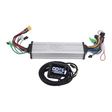 Imagem de 250W 350W Controlador sem escova Motor Motor EN06 Display LCD Display Rain Rain 24V 36V 48V Kit de controlador de escova de bicicleta elétrica para bicicletas elétricas Scooters