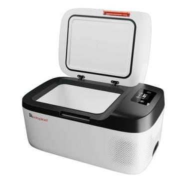 Imagem de Geladeira Portátil Caminhão 20 Litros 12v 24v 110v 220v Bluetooth