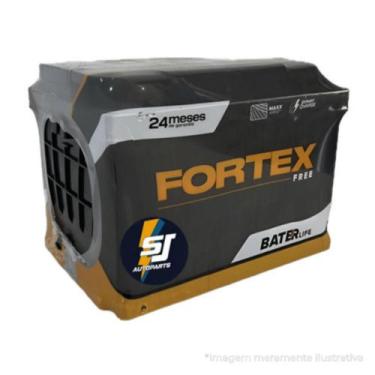 Imagem de Bateria De Carro 60ah Amperes Sem Troca 2 Anos De Garantia - Fortex
