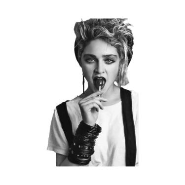 Imagem de Madonna Preto E Branco Vintage Lona Arte Da Parede Sexy Cantor Atriz Á