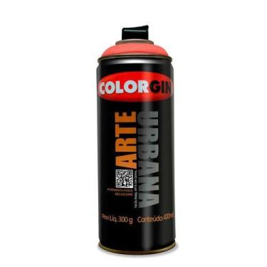 Imagem de Spray Arte Urbana Vermelho Goiaba 922 - Colorgin 400ml - Tinta Acrílic