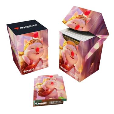 Imagem de Ultra Pro - Final Fantasy x Universes Beyond Stiltzkin, Moogle Merchant 100+ Deck Box for Magic: The Gathering | Acessórios de cartas colecionáveis, suprimentos para jogos de fantasia