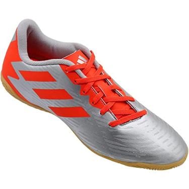 Imagem de Chuteira Adidas Futsal Artilheira V Masculino Prata e Vermelho