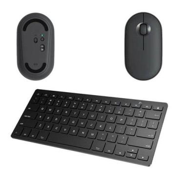 Imagem de Mouse E Teclado Bluetooth Para Galaxy Tab S7 Fe T735 12,4  P - BDNET