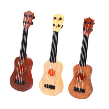 Imagem de simhoa Ukulele brinquedo infantil infantil guitarra brinquedo de brinquedo educacional portátil portátil quatro strings guitarus musical para pré -escolar