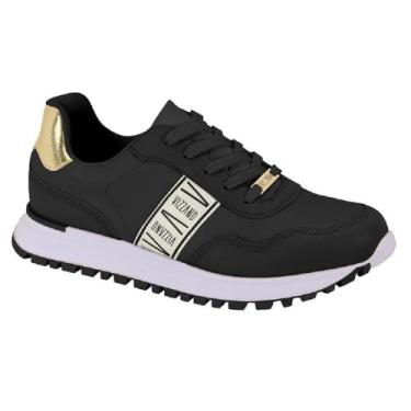 Imagem de Tenis Vizzano Casual Ref 1429.103.18533 Preto/dourado 040