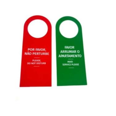 Imagem de Avisos De Porta Pronta Entrega 20 Unidades - Petrone