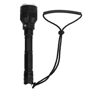 Imagem de Zhjvihx Lanterna de Mergulho LED, Scuba Diving Fload Liga de Alumínio Luz Branca IPX8 Imper Impermeável para Fotografia Subaquática
