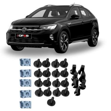 Imagem de Kit Grampo Presilha Parabarro Diant Nivus 21/24 29pçs - DFEB