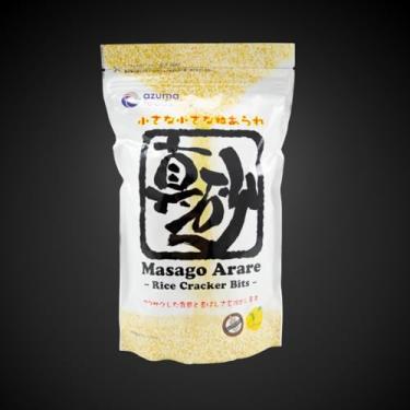 Imagem de Masago Arare 500g Pérolas Arroz Crocante Sushi Temaki Snack Premium Japonês