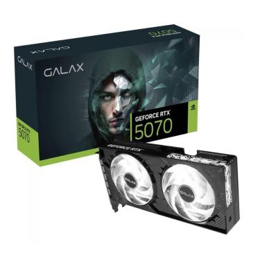 Imagem de Placa de Video Galax RTX 5070 12GB GDDR7 192Bits 1-Click OC Ray Tracing DLSS 4