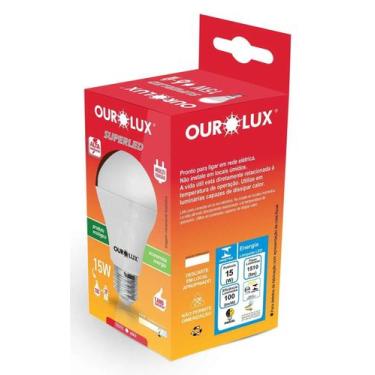 Imagem de Lâmpada Superled Alta Potência 15w Bivolt 6500k - Ourolux