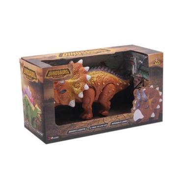 Imagem de Dinossauro Reino Dino Tricerátops - Pica Pau, Marrom