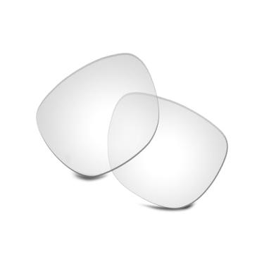 Imagem de Bwake Lentes de reposição para óculos de sol Ray-Ban Meta Wayfarer RW4008 53 mm - HD Clear NÃO POLARIZADO