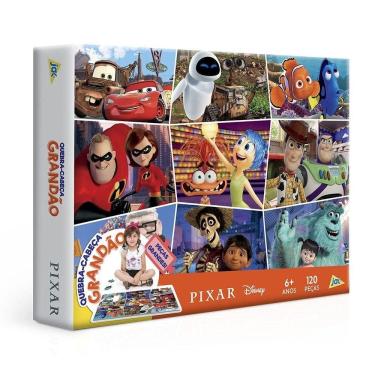 Imagem de Quebra-Cabeça Grandão 120 Peças Pixar - Toyster
