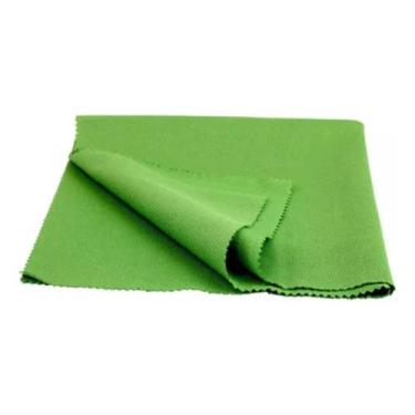 Imagem de Pano Mágico Limpa Vidros e Espelhos Sem Fiapos Akora, Verde