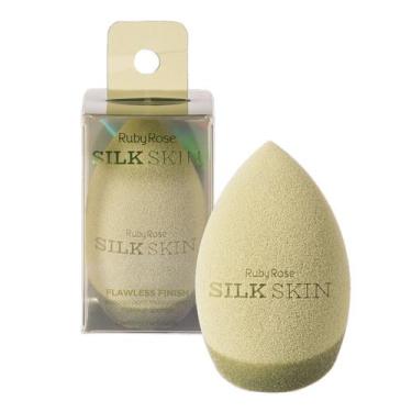 Imagem de Esponja Maquiagem Ruby Rose Flawless Finish SilkSkin Hba7002