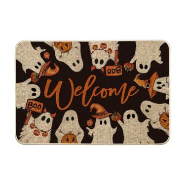Imagem de Capacho Artoid Mode Ghost Boo Halloween Welcome 60x90cm