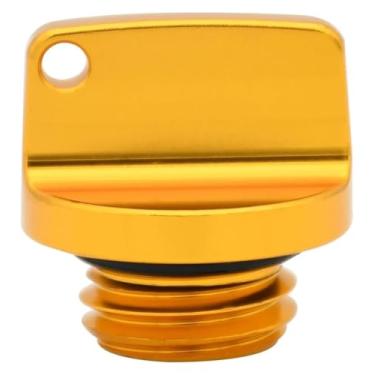 Imagem de Tampão de enchimento de óleo M20 x 2,5 compatível com CB CBR 250F 300F 400F 500F 250RR 600RR 1000RR CRF CR (amarelo)