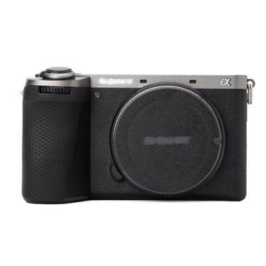 Imagem de DBZZ Capa protetora para câmera Sony ILCE-6700 Anti-riscos Alpha 6700 3M Película protetora A6700 (titânio + preto fosco)